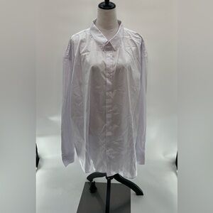 Alimens & Gentle Stain Shield Dress Shirt for Men – Slim Fit, Long Sleeve, Butto